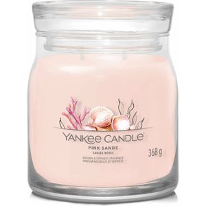 Yankee Candle Geurkaars Medium Jar Pink Sands 368 gr