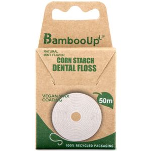 BambooUp PLA Floss 50 mtr Wax, Fluor & Mint