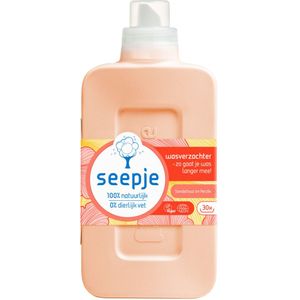 6x Seepje Wasverzachter Sandelhout en Perzik 30 Wasbeurten 750 ml