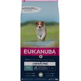 Eukanuba Hondenvoer Graanvrij Lam Adult Small - Medium 12 kg