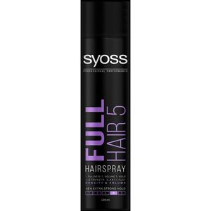 6x Syoss Full Hair 5 Haarspray 400 ml