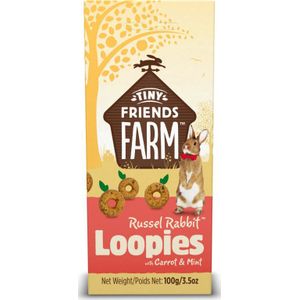 8x Tiny Friends Farm Russel Loopies Wortel & Munt 100 gr