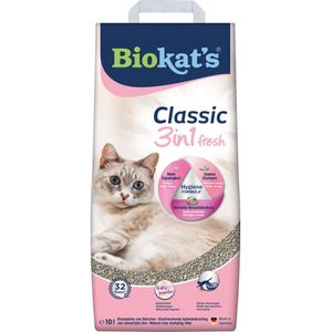 Biokat's Kattenbakvulling Classic Fresh Babypoeder 10 liter