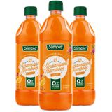 3x Slimpie Siroop Sinaasappel Framboos 650 ml