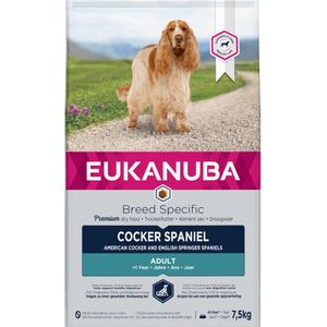 Eukanuba Dog Adult Cocker Spaniel Kip 7,5 kg