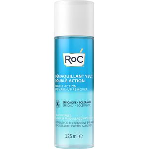 3x RoC Double Action Oog Makeup Remover 125 ml