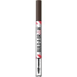 3x Maybelline Build-A-Brow Wenkbrauwpotlood en Gel 260 Deep Brown