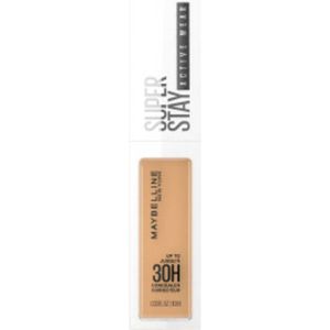 3x Maybelline SuperStay 30H Active Wear Concealer 30 Honey 10 ml