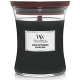 WoodWick Hourglass Medium Geurkaars - Black Peppercorn