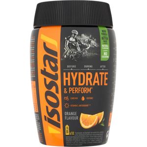 6x Isostar Hydrate & Perform Orange 400 gr