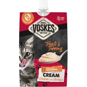Voskes Cream Kip - Garnaal 90 gr