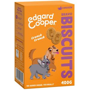 7x Edgard & Cooper Adult Biscuit Kip 400 gr