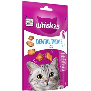 Whiskas Dental Treats Kattensnacks Kip 40 gr