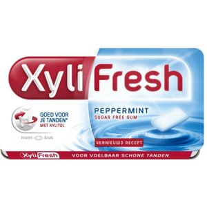 6x Xylifresh Kauwgom Peppermint