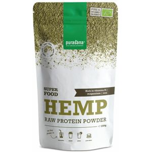 6x Purasana Superfood Hennep Proteinepoeder Bio 200 gr