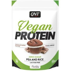 6x QNT Vegan Protein Chocolate Muffin 500 gr