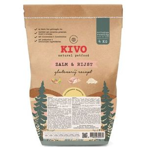 Kivo Zalm & Rijst Glutenvrij 4 kg