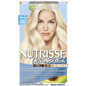 3x Garnier Nutrisse Ultra Bleach Oplichtende Ontkleuring D+++ Ultra Puur Blond