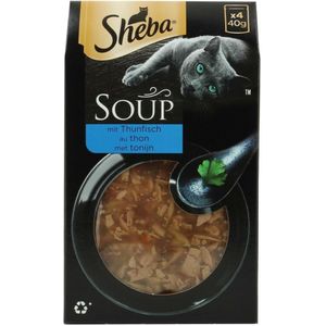 10x Sheba Soup Tonijn 4 x 40 gr