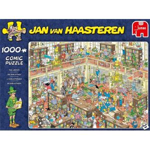 Jan van Haasteren Puzzel De Bibliotheek (1000 stukjes)