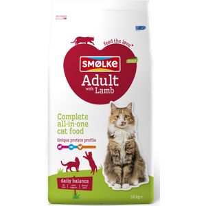 Smolke Kattenvoer Adult Lamb 10 kg