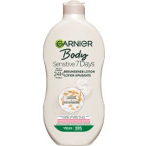 3x Garnier Body Sensitive 7 Days Verzachtende Bodylotion 400 ml
