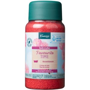 3x Kneipp Badkristallen Favourite Time Cherry Blossom 600 gr
