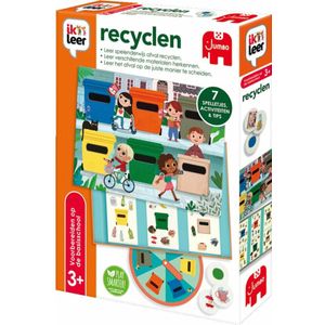 Jumbo Ik Leer Recyclen - Educatief spel voor kinderen vanaf 3 jaar - Leer spelenderwijs afval recyclen en materialen scheiden