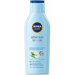 3x NIVEA Sun After Sun Bronze Lotion 200 ml