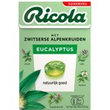 Ricola Keelpastilles Eucalyptus Suikervrij Doosje 50 gr