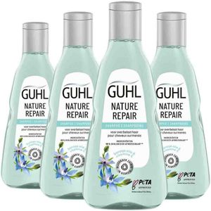 4x Guhl Nature Repair Shampoo 250 ml