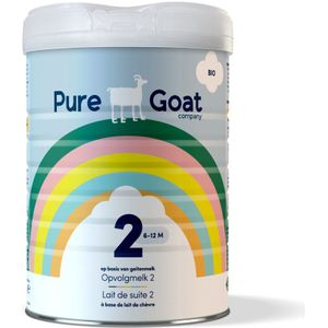 6x Pure Goat Geitenmelk 2 Opvolgmelk 800 gr