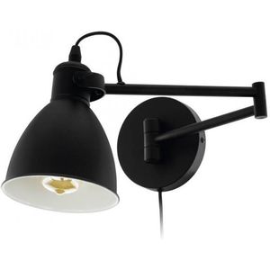EGLO San Peri Wandlamp - E27 - 30 cm - Zwart