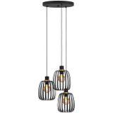 Hanglamp Pocicas 3-lichts Rond