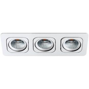 Inbouwspot LED 'Vascello P1' 3 x 6,4W Wit incl. drivers