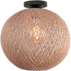 Plafondlamp Corda touw naturel middel