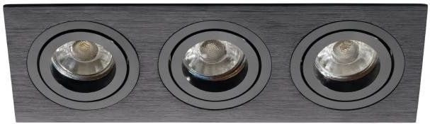 Eglo - Terni PRO - Inbouwspot - Zwart - 3-Lichts