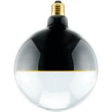 Segula - T-Tone Globe - LED Lamp - Zwart - 145 mm - 6 Watt - E27