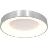 Plafondlamp Ringlede Zilver 48 cm