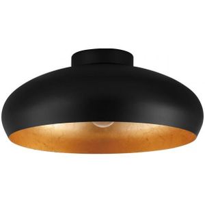 Plafondlamp Mogano Zwart/Goud
