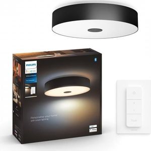 Philips Hue Fair plafondlamp - White Ambiance - zwart - Bluetooth - incl. 1 dimmer switch