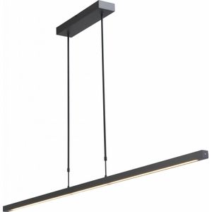 Hanglamp Real 3 zwart nikkel 160 cm met 2 dimmers