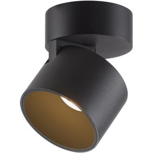PURE - LED Plafondspot Cup - Zwart - Ø 9,5 cm - Dimbaar - Modern