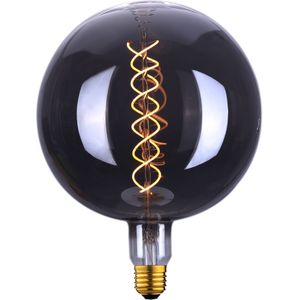 E27 Filamentlamp LED - Globe 200 - 4W dimbaar - Smoke