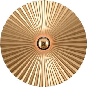 Wandlamp Sun Bloom mat goud Ø39cm