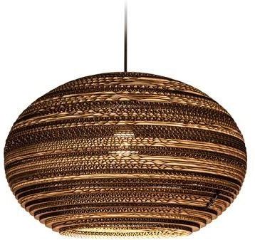 Hanglamp Lazy - Bolvormig - Karton - Duurzaam Design