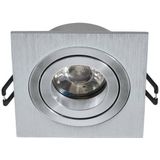 Eglo - Terni PRO - Inbouwspot - Aluminium-Geborsteld - 92x92mm