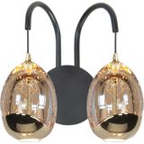 Wandlamp - Modern - Zwart - Metaal