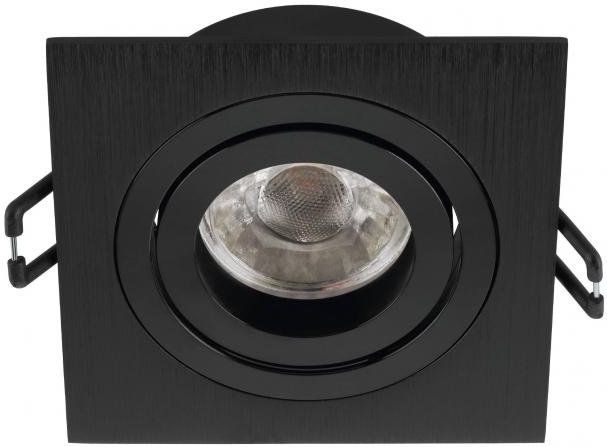 Eglo - Terni PRO - Inbouwspot - Zwart - 92x92 mm