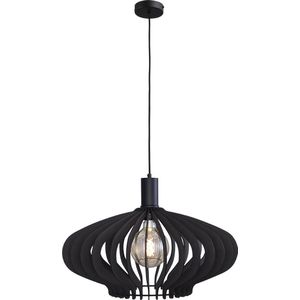 Hanglamp Ufo 1lichts zwart Ø55cm